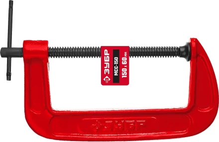 ЗУБР МСС-150, 150 мм, чугунная струбцина (32244-150) купить в Ханты-Мансийске