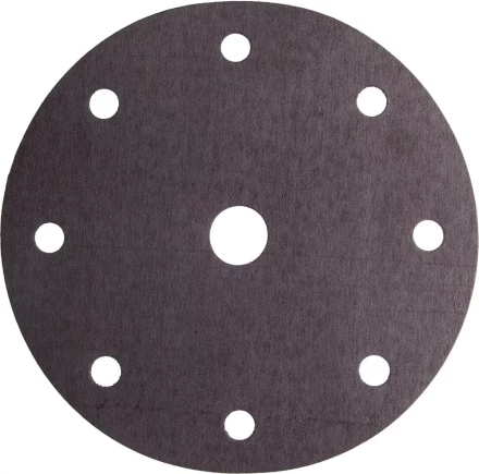 Круг шлифовальный URAGAN &quot;Универсальный водостойкий с покрытием стеарата цинка&quot; на липучке, 9 отв., P320, 150мм, 50шт 907-44114-320-50 купить в Ханты-Мансийске