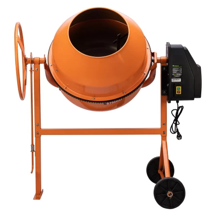 Бетоносмеситель БСЕ-160П, 160 л, 700 Вт, полиамидный венец// Сибртех 95508 купить в Ханты-Мансийске
