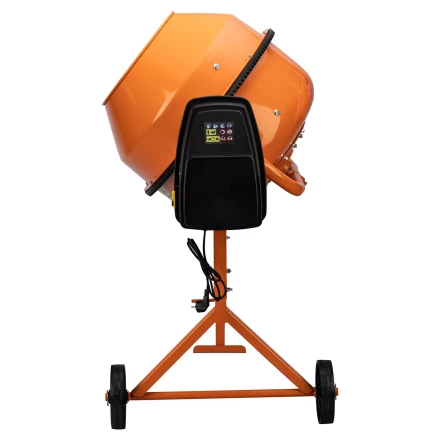 Бетоносмеситель БСЕ-160П, 160 л, 700 Вт, полиамидный венец// Сибртех 95508 купить в Ханты-Мансийске