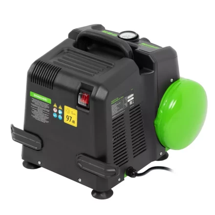 Компрессор воздушный безмаслянный BL 1100/6 1100Вт, ресивер 6 литров, 180 л/мин// Сибртех 58059 купить в Ханты-Мансийске