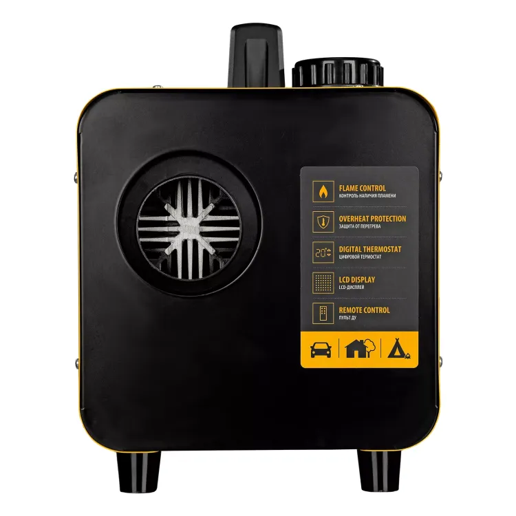 Дизельная тепловая портативная пушка Denzel Flame-5 96495, 5кВт, 300м3/ч, непр.наг., циф. терм. купить в Ханты-Мансийске