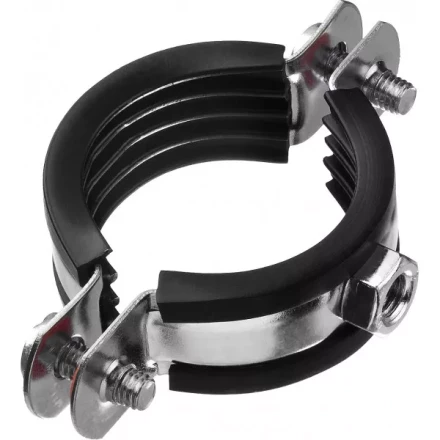 Хомут трубный с гайкой, оцинкованный, 1 1/4&quot;, 8шт, ЗУБР Мастер 37850-40-45 37850-40-45 купить в Ханты-Мансийске