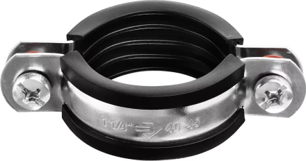 Хомут трубный с гайкой, оцинкованный, 1 1/4&quot;, 8шт, ЗУБР Мастер 37850-40-45 37850-40-45 купить в Ханты-Мансийске