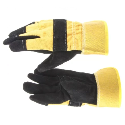 Перчатки спилковые комбинированные  Россия 67736 купить в Ханты-Мансийске