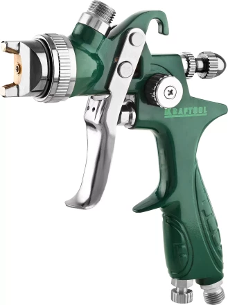 Краскопульт пневматический KRAFTOOL AirKraft, HVLP, c верхним бачком, 1,4мм 06522-1.4 купить в Ханты-Мансийске