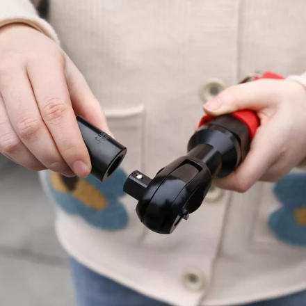 Трещотка пневматическая DEKO DKPT03 SET 3, 018-1103, в чемодане с набором 15 предметов купить в Ханты-Мансийске