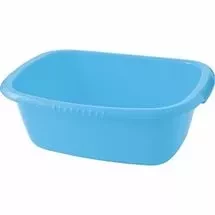 Таз пластмассовый прямоугольный Elfe light 24л голубой 92992 купить в Ханты-Мансийске