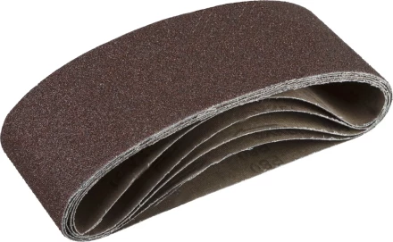 Лента шлифовальная бесконечная ЗУБР &quot;СТАНДАРТ&quot; на тканевой основе, для ЛШМ, P80, 75х457мм, 5 шт 35341-080 купить в Ханты-Мансийске