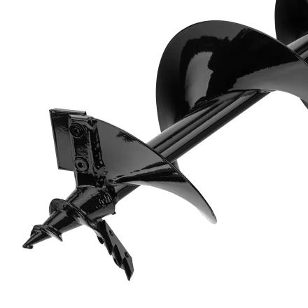 Шнек для грунта ER-150, диаметр 150 мм, длина 800 мм,соединение 20 мм, съемный нож Denzel 56007 купить в Ханты-Мансийске