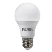 Лампа светодиодная РЕСАНТА LL-R-A65-15W-230-3K-E27 76/1/19