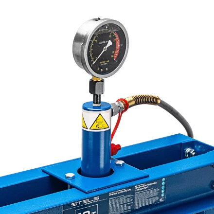 Пресс гидравлический с манометром и педалью Stels 52312, 12 т (комплект из 2 частей) купить в Ханты-Мансийске