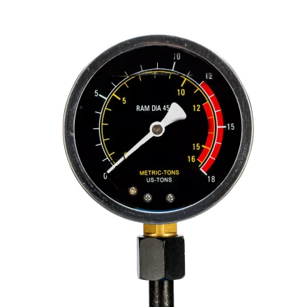 Пресс гидравлический с манометром и педалью Stels 52312, 12 т (комплект из 2 частей) купить в Ханты-Мансийске