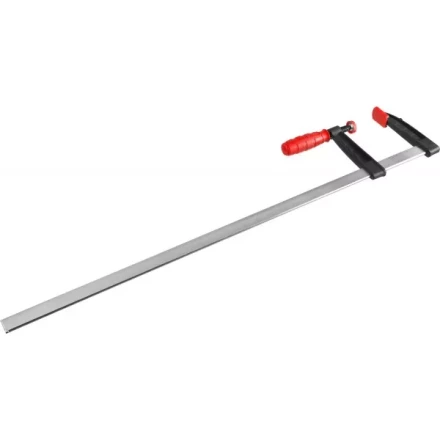 Струбцина ЗУБР &quot;МАСТЕР&quot;, тип &quot;F&quot;, пластмассовая ручка, стальная закаленная рейка, 120х800мм 32150-120-800 купить в Ханты-Мансийске