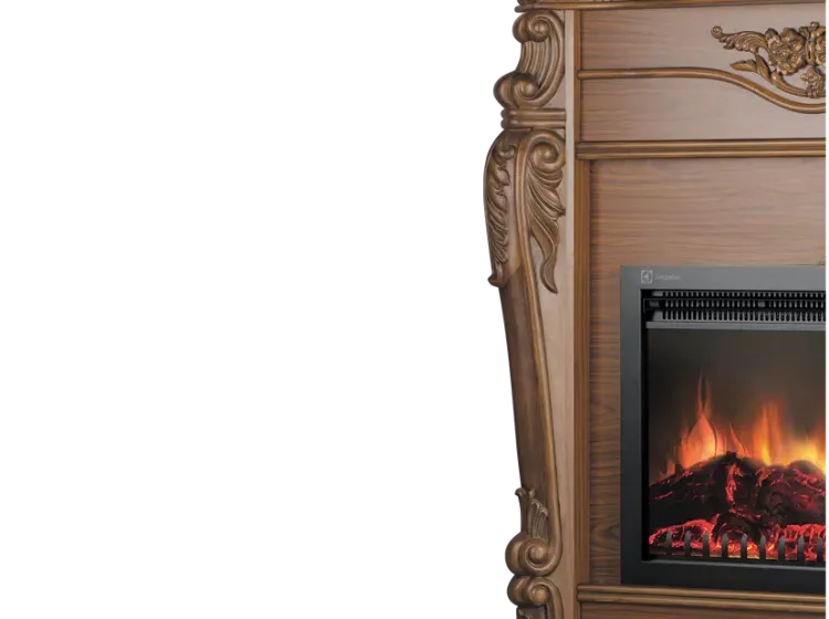 Портал угловой для электрического камина Zanussi Benevento WO3013 дуб купить в Ханты-Мансийске