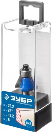 Фреза кромочная калевочная(фасочная) №9 с подшипником 127мм серия ПРОФЕССИОНАЛ купить в Ханты-Мансийске