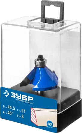 Фреза кромочная калевочная(фасочная) №9 с подшипником 127мм серия ПРОФЕССИОНАЛ купить в Ханты-Мансийске