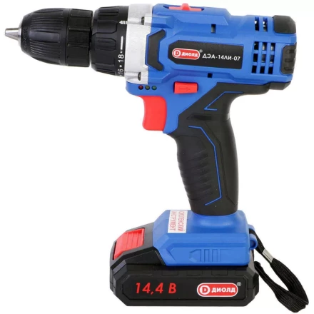 Аккумуляторная дрель-шуруповерт Диолд ДЭА-14ЛИ-07 купить в Ханты-Мансийске