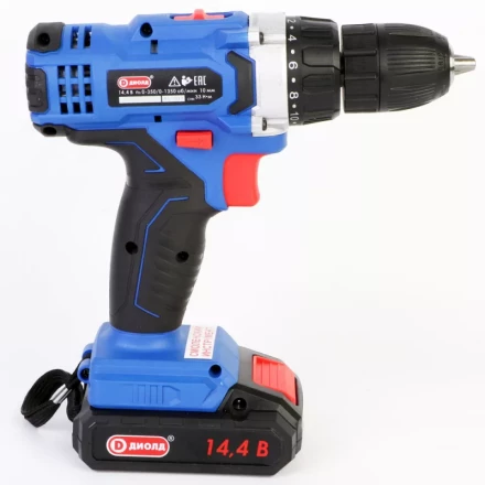 Аккумуляторная дрель-шуруповерт Диолд ДЭА-14ЛИ-07 купить в Ханты-Мансийске