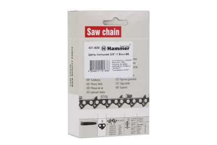Цепь пильная HAMMER 3/8''-1.6мм-66зв. купить в Ханты-Мансийске