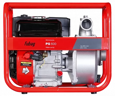 Мотопомпа Fubag PG 600 для чистой воды купить в Ханты-Мансийске