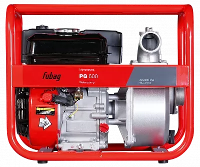 Мотопомпа Fubag PG 600 для чистой воды купить в Ханты-Мансийске