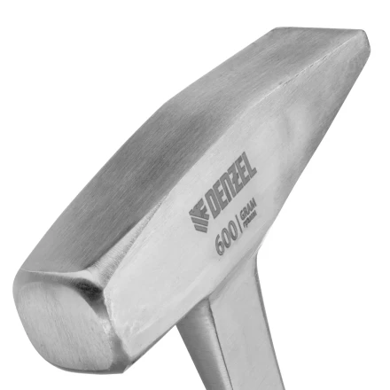 Молоток слесарный 600 г, цельнометаллический, двухкомпонентная рукоятка Denzel 10404 купить в Ханты-Мансийске