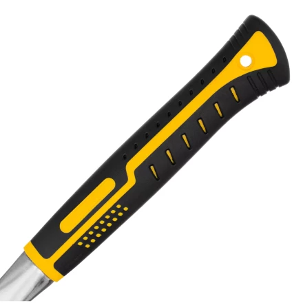 Молоток слесарный 600 г, цельнометаллический, двухкомпонентная рукоятка Denzel 10404 купить в Ханты-Мансийске