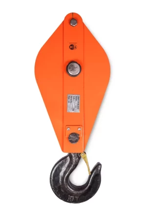 Блок монтажный однорольный с  крюком TOR H K1 4т с откидной щекой (G) 1003568 купить в Ханты-Мансийске