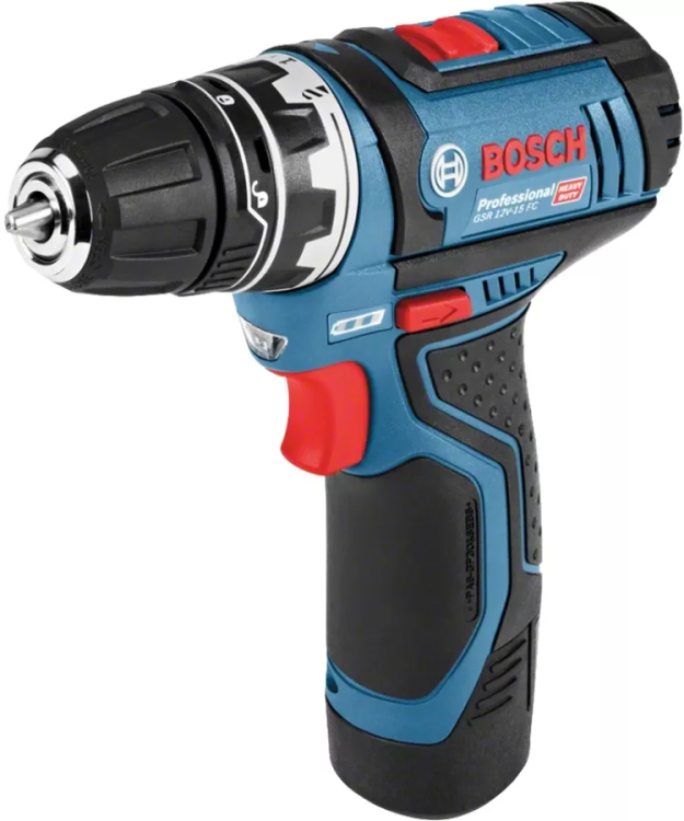 Дрель-шуруповерт аккумул. GSR 12V-15 FC 12 В BOSCH купить в Ханты-Мансийске