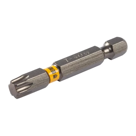 Бита TX 40х50, сталь S2, шестигранный профиль, 10 шт. Е 6,3 Denzel 11672 купить в Ханты-Мансийске