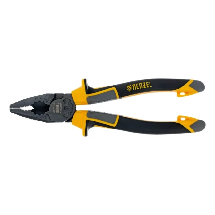 Плоскогубцы комбинированные 180 мм Denzel 17081, трехкомпонентные рукоятки купить в Ханты-Мансийске