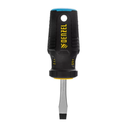 Отвертка, SL6x38 мм, S2, 3к рукоятка Denzel 122017 купить в Ханты-Мансийске
