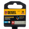 Отвертка, SL6x38 мм, S2, 3к рукоятка Denzel 122017 купить в Ханты-Мансийске