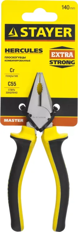 Плоскогубцы комбинированные STAYER "PROFESSIONAL" HERCULES, 140мм 2203-1-14_z01 купить в Ханты-Мансийске