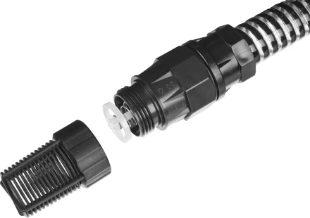 Шланг GRINDA всасывающий, с фильтром и обратным клапаном, 1&quot;, 7м 8-429007-1-7_z02 купить в Ханты-Мансийске