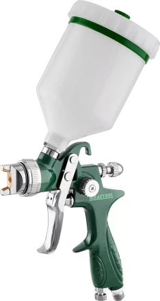 Краскопульт пневматический KRAFTOOL AirKraft, HVLP, с верхним бачком, 1,7мм 06522-1.7 купить в Ханты-Мансийске