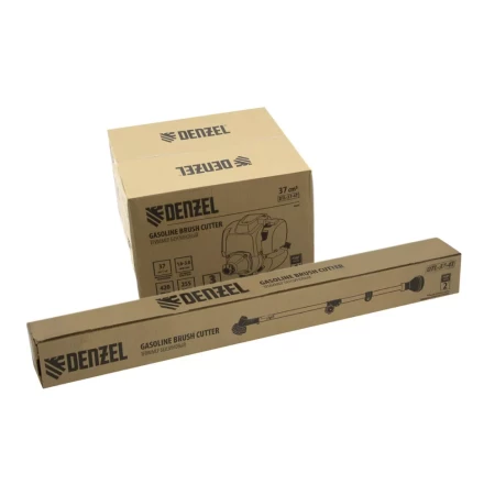 Триммер бензиновый DTL-43S, 43 см3, разъемная штанга, состоит из 2 частей Denzel 96264 купить в Ханты-Мансийске
