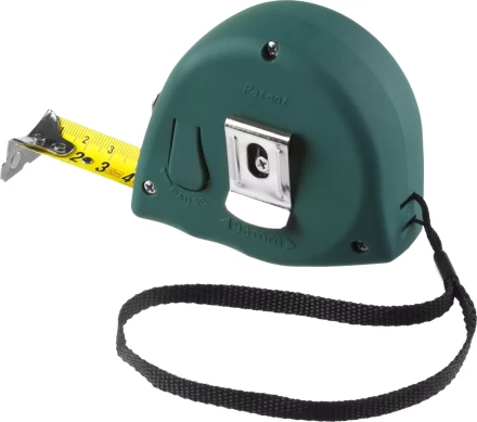 Рулетка KRAFTOOL GRAND, обрезиненный пластиковый корпус, 10м/25мм 34022-10-25 купить в Ханты-Мансийске