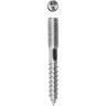 ЗУБР. Шпилька сантехническая, шестигранник, Torx 25, оцинкованная, М8x100мм, 2шт 37870-08-100-2 купить в Ханты-Мансийске