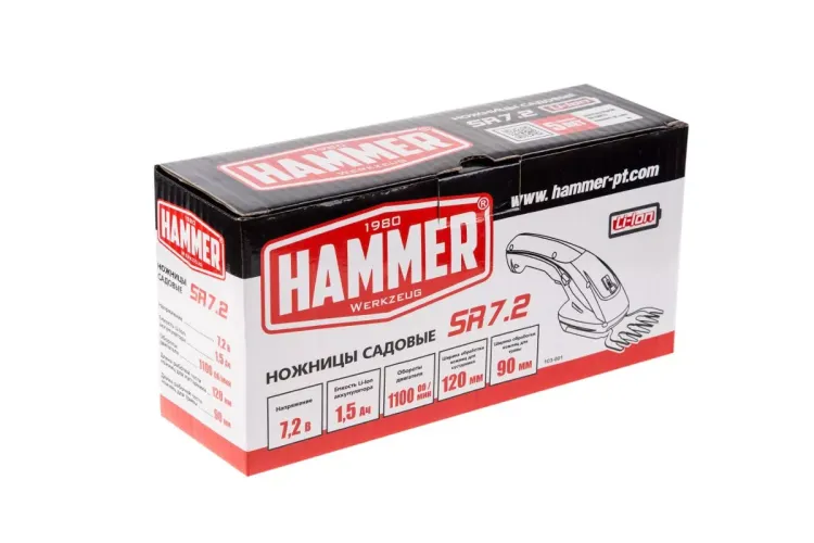 Аккумуляторные ножницы HAMMER SR7.2 купить в Ханты-Мансийске