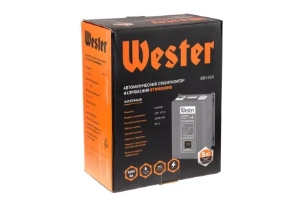 Стабилизатор напряжения WESTER STW5000NS купить в Ханты-Мансийске