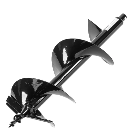 Шнек для грунта ER-250, диаметр 250 мм, длина 800 мм,соединение 20 мм, съемный нож Denzel 56009 купить в Ханты-Мансийске