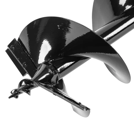 Шнек для грунта ER-250, диаметр 250 мм, длина 800 мм,соединение 20 мм, съемный нож Denzel 56009 купить в Ханты-Мансийске