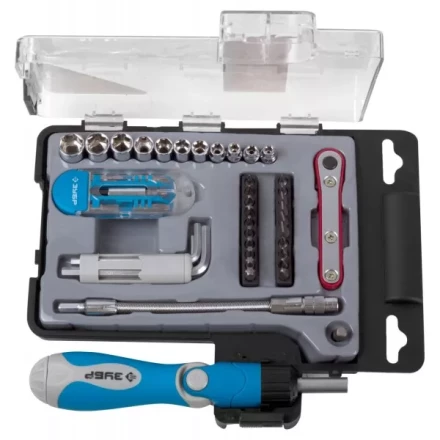 Набор ЗУБР Слесарно-монтажный инструмент &quot;ЭКСПЕРТ&quot;, отвертки, насадки, имбус.ключи, в пласт.боксе,46пред. 25292-H46 купить в Ханты-Мансийске