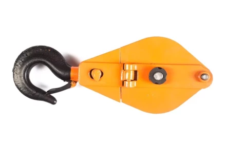 Блок монтажный однорольный с  крюком TOR HQG(L) K1-0,5 т с откидной щекой (G) 11505 купить в Ханты-Мансийске