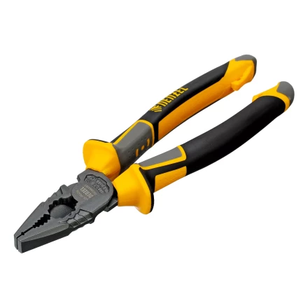 Плоскогубцы комбинированные 205 мм Denzel 17082, трехкомпонентные рукоятки купить в Ханты-Мансийске