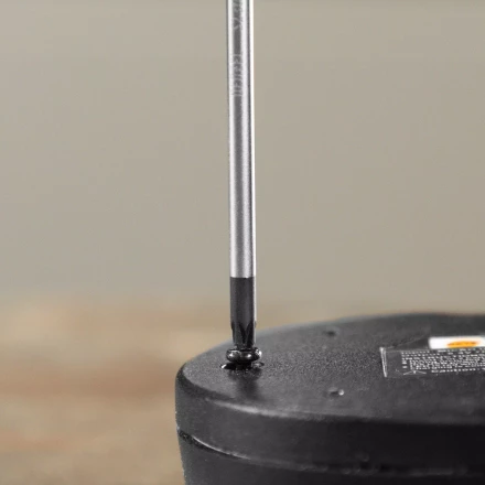 Отвертка, PZ0x75 мм, S2, 3к рукоятка Denzel 122037 купить в Ханты-Мансийске