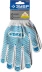 ЗУБР ТОЧКА+, S-M, х/б перчатки с покрытием из ПВХ-геля, противоскользящие, точки увеличенного размера, 13 класс, Профессионал (11451-S) купить в Ханты-Мансийске