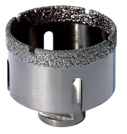 Коронка алмазная по керамограниту D 68 мм для УШМ сух. рез 48315 купить в Ханты-Мансийске